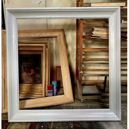 Oak 01 : Khung Gương Gỗ Sồi 90 x 90cm